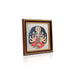Varahi Amman Design Photo Frame - 6 x 6 Inches | Tanjore Glass Painting Picture Frame for Wall Decor - Hindu God Photos & Frames