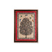 Pattachitra Painting Frame - 22 x 16 Inches | Tree Design Hand Painted Frame/ Patachitra Painting for Home - Hindu God Photos & Frames