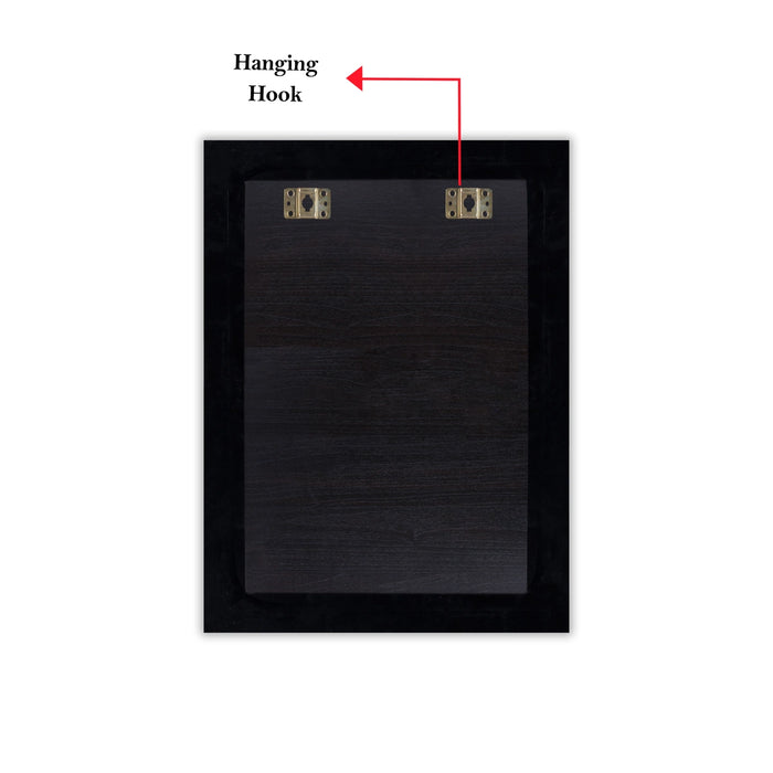 Pattachitra Painting Frame - 23 x 17 Inches | Radha Krishna Hand Painted Frame/ Patachitra Painting for Home - Hindu God Photos & Frames