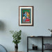Pattachitra Painting Frame - 23 x 17 Inches | Radha Krishna Hand Painted Frame/ Patachitra Painting for Home - Hindu God Photos & Frames