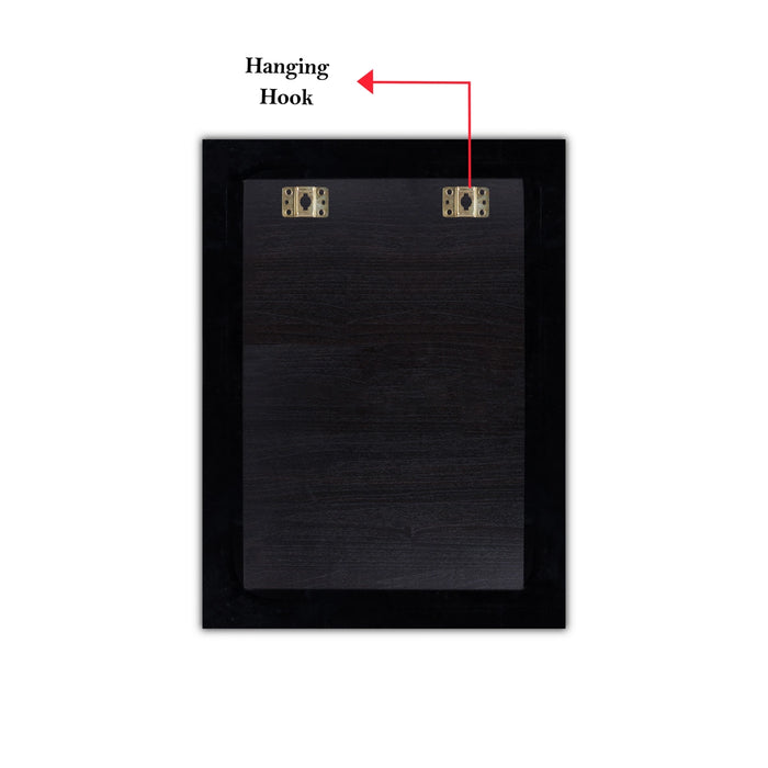 Pattachitra Painting Frame - 23 x 17 Inches | Hand Painted Frame/ Patachitra Painting Frame for Home - Hindu God Photos & Frames