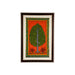 Pattachitra Painting Frame - 24 x 16 Inches | Tree Design Patachitra Painting/ Hand Painted Frame for Home - Hindu God Photos & Frames