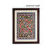 Pattachitra Painting Frame - 24 x 18 Inches | Krishna Story Design Patachitra Painting/ Hand Painted Frame for Home - Hindu God Photos & Frames