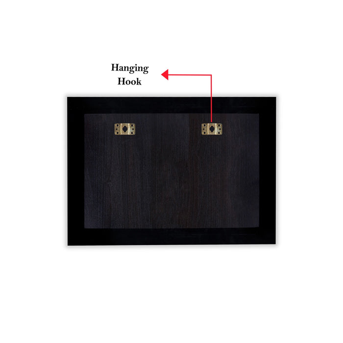 Pattachitra Painting Frame - 24 x 18 Inches | Radha Krishna With Gopis Design Patachitra Painting for Home - Hindu God Photos & Frames