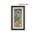 Pattachitra Painting Frame - 22 x 12 Inches | Dancing Ganesh Design Patachitra Painting/ Hand Painted Frame - Hindu God Photos & Frames
