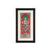 Pattachitra Painting Frame - 22 x 12 Inches | Standing Vishnu Design Patachitra Painting/ Hand Painted Frame - Hindu God Photos & Frames