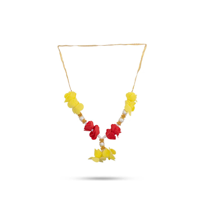 Artificial Flower Mala – 8 Inches | Fancy Mala for Deity / Decorative Garland for Puja / Deity Decoration