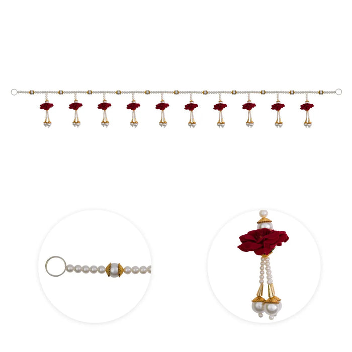 Moti Toran - 43 Inches | Beads Design Thoran/ Bandanwar/ Door Hanging Toran For Home Entrance