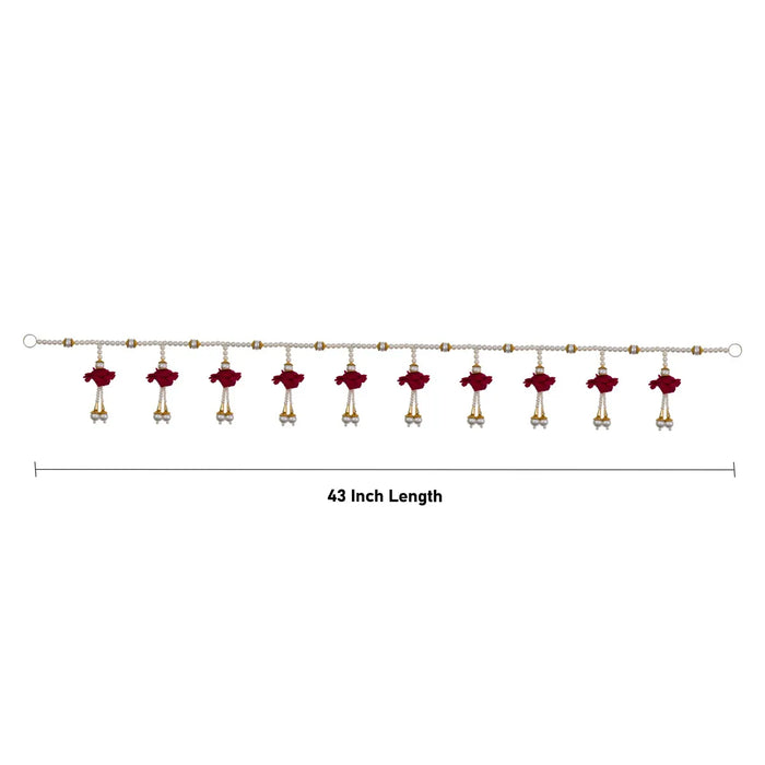 Moti Toran - 43 Inches | Beads Design Thoran/ Bandanwar/ Door Hanging Toran For Home Entrance