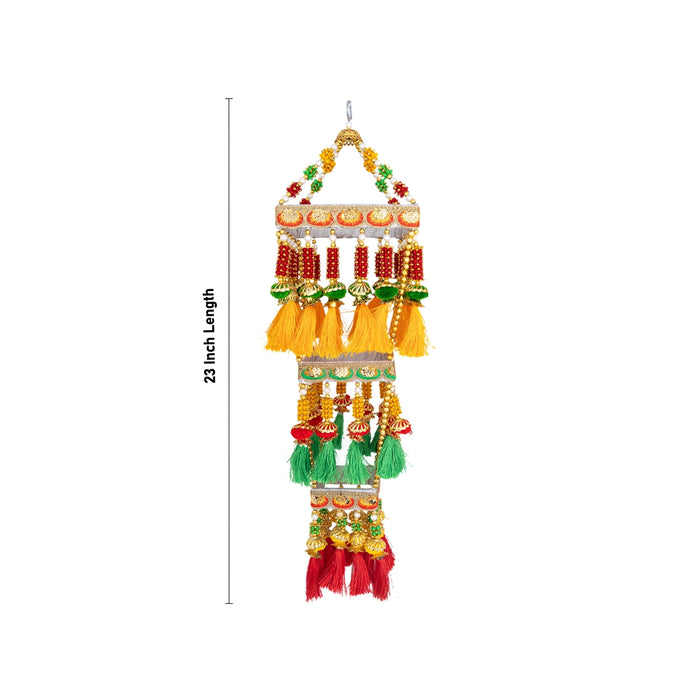 Jhumar Wall Hanging - 23 Inches | Jhoomar Home Decor/ Wall Hanging Jhoomar for Home Decor