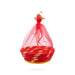 Laddu Gopal Basket With Net Cover - 2.5 x 8 Inches | Kanha Ji Ki Tokri/ Carry Basket for Laddu Gopal - Deity Accessories