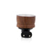 Electric Kapoor Dhani - 2.5 x 3.5 Inches | Wooden Cup Camphor Burner/ Electric Camphor Diffuser for Home - Room Freshener