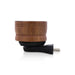 Electric Kapoor Dhani - 2.5 x 3.5 Inches | Wooden Cup Camphor Burner/ Electric Camphor Diffuser for Home - Room Freshener