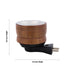 Electric Kapoor Dhani - 2.5 x 3.5 Inches | Wooden Cup Camphor Burner/ Electric Camphor Diffuser for Home - Room Freshener