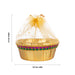 Decorative Tokri Basket With Net Cover- 1.5 X 3.5 Inches | Gift Hamper Basket/Chocolate Gift Basket For Storage - Basket