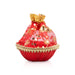 Laddu Gopal Basket with Net Cover - 1.5 x 4 Inches | Kanha Ji Ki Tokri/ Carry Basket for Laddu Gopal - Deity Accessories