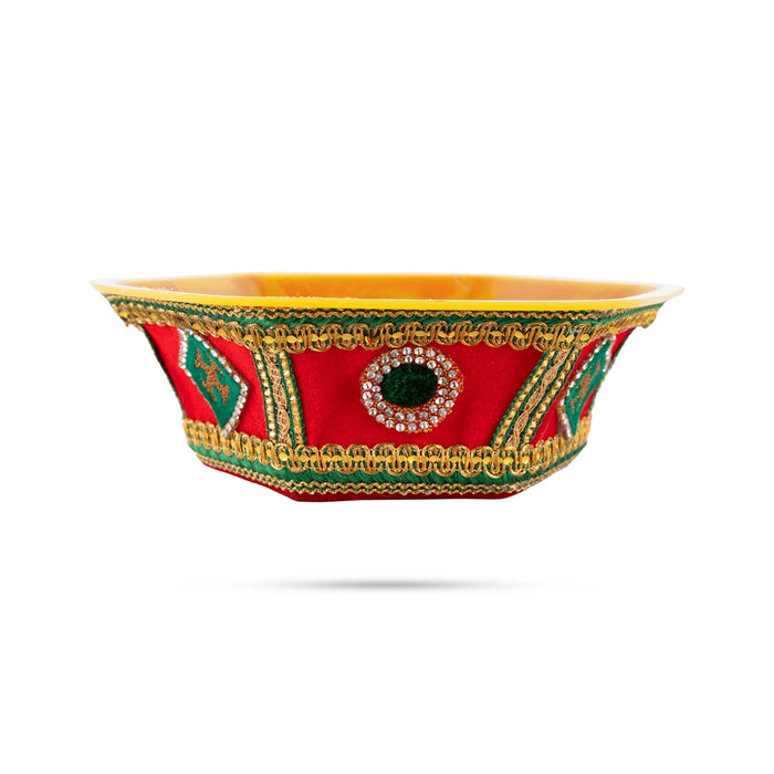 Decorated Bowl - 2 x 6 Inches | Decorated Cup for Wedding - Bowls