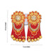 Lakshmi Padham Pair - 1.75 x 2 Inches | Decorative Laxmi Paduka / Lakshmi Charan Paduka for Pooja - Pooja Box & Paduka