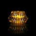 Diamond Shaped LED Diya - 1.5 x 1 Inches | Crystal Lamp/ LED Light Candle For Pooja Decor & Festival Lighting - Decorative Lamp