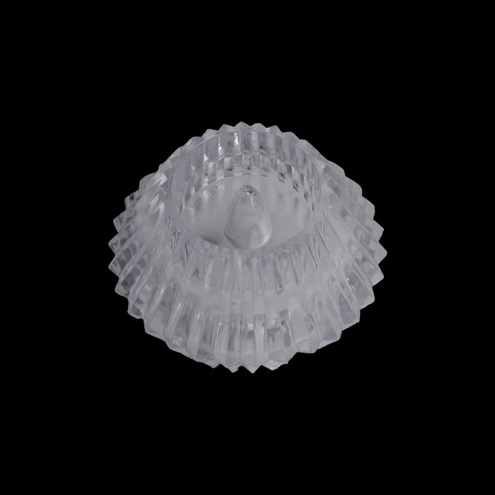 Diamond Shaped LED Diya - 1.5 x 1 Inches | Crystal Lamp/ LED Light Candle For Pooja Decor & Festival Lighting - Decorative Lamp