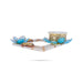 Decorative Diya Candle With Holder - 1 x 5 Inches | Pearl Design Tealight Candle & Holder For Home Decor - Candles
