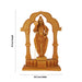 Murugan Statue With Arch - 15 x 10.5 Inches | Resin Kartikeya Statue/ Wood Polish Standing Murugan Idol for Pooja - Fibre Murties