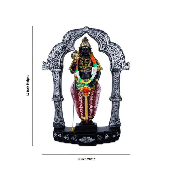 Murugan Statue - 14 x 11 Inches | Resin Statue/ Karthikeyan/ Murugan Idol for pooja