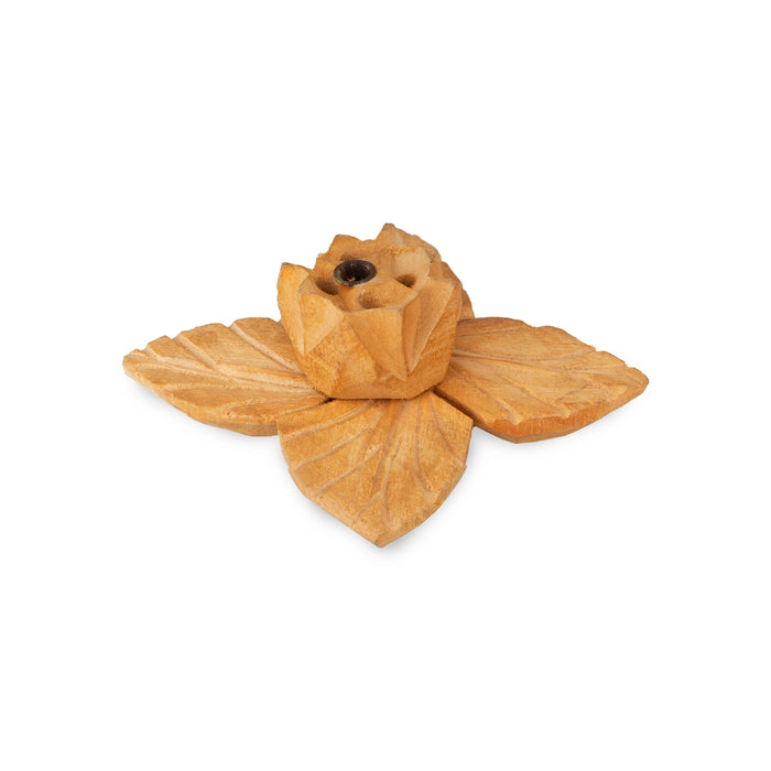 Leaf Agarbatti Stand - 1 x 3 Inches | Incense Stick Holder/ Decorative Agarbathi Holder for Pooja Room Decor