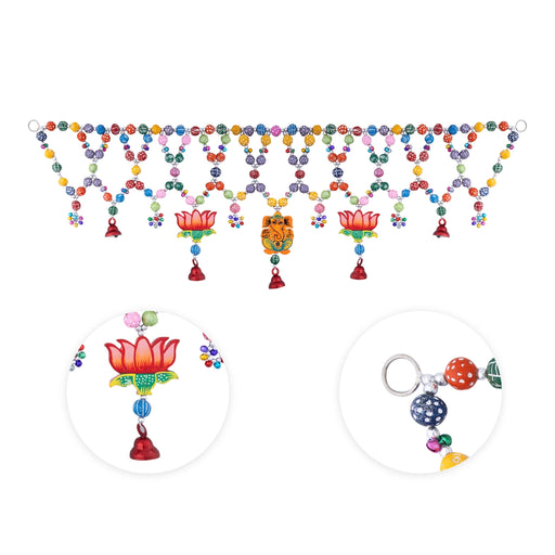 Moti Toran - 3 Feet | Thoran/ Door Hanging Toran/ Bandanwar For Home Entrance Decoration - Toran