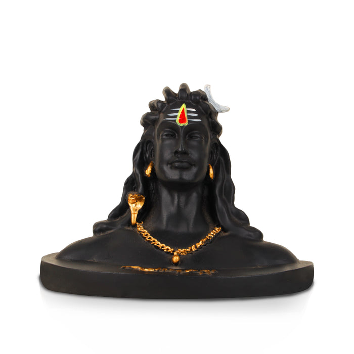 Adiyogi Statue - 5 x 6 Inches | Adiyogi Shiva Statue/ Adiyogi Murti/ Adiyogi Fiber for Home Decor