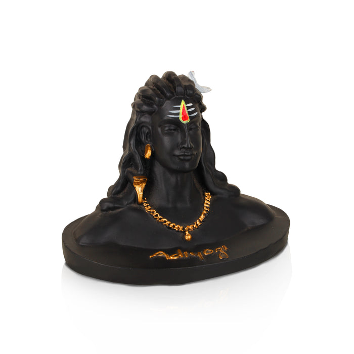 Adiyogi Statue - 5 x 6 Inches | Adiyogi Shiva Statue/ Adiyogi Murti/ Adiyogi Fiber for Home Decor