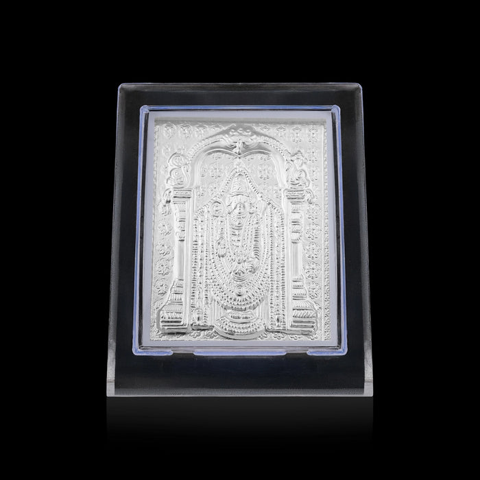 Balaji Photo Frame - 3 x 2.5 Inches | L Shape Perumal frame/ Lord Srinivasa Picture Frame for Home