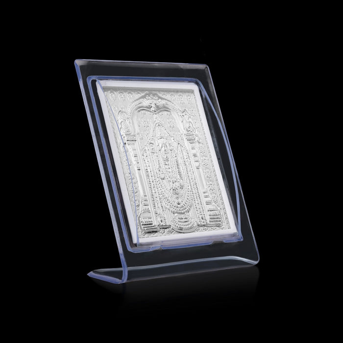 Balaji Photo Frame - 3 x 2.5 Inches | L Shape Perumal frame/ Lord Srinivasa Picture Frame for Home