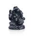 Ganesh Murti - 3.5 X 2.5 Inches | Black Stone Ganpati Murti/ Vinayaka Idol For Home Temple & Auspicious Decor - Stone Murties