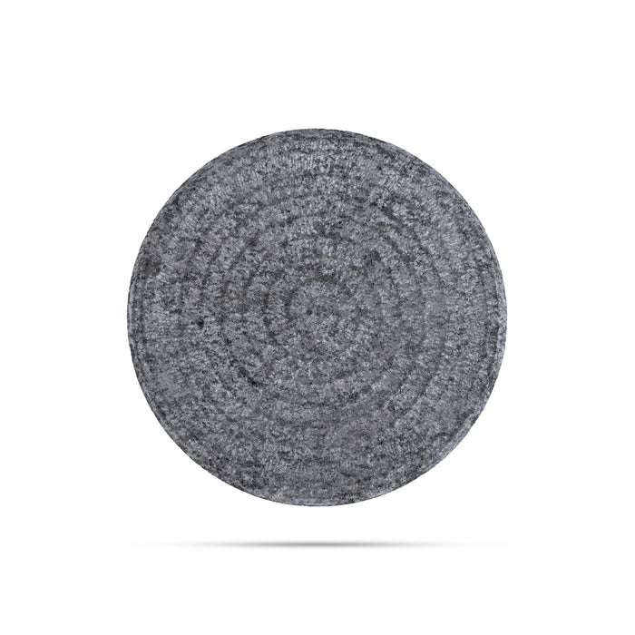 Rubbing Stone - 4 Inches | Chandan Chakla for Home & Pooja - Rubbing Stone