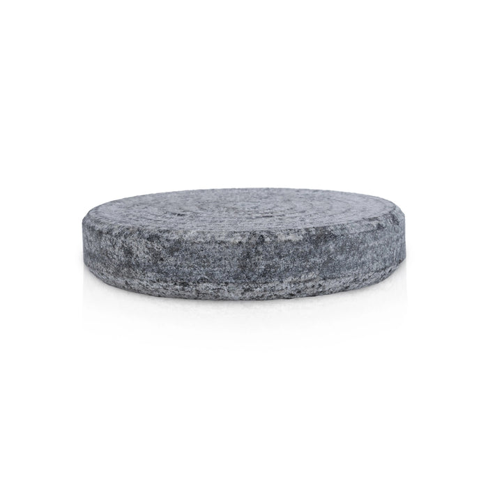 Rubbing Stone - 4 Inches | Chandan Chakla for Home & Pooja - Rubbing Stone