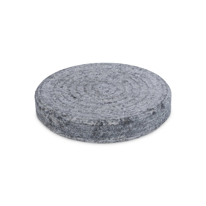 Rubbing Stone - 4 Inches | Chandan Chakla for Home & Pooja - Rubbing Stone