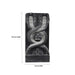 Pinnal Nagam Statue - 18.5 x 8.5 Inch | Black Stone Idol/ Snake Statue/ Naag Devta Murti for Pooja - Stone Murties