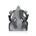 Ganesha Murti - 28 x 19 Inches | Black Stone Idol / Ganapathi Statue/ Vinayagar Sculpture Decor for Home & Pooja - Stone Murties