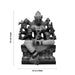 Varahi Amman Sitting on Base Murti - 30 x 24 Inches | Black stone Idol/ Varahi Amman Idol With 8 Hands for Pooja - Stone Murties