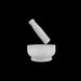 Hand Grinder Pair - 3 x 4.75 Inches | Marble Stone Mortar And Pestle/ Kalvam Grindstone for Spices - Kitchen