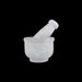 Hand Grinder Pair - 2.25 x 2.75 Inches | Marble Stone Mortar And Pestle/ Kalvam Grindstone for Spices - Kitchen