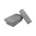 Ammi Kal Pair - 2.5 x 7 x 5 Inches | Black Stone Hand Grinder/ Mortar And Pestle/ Grindstone for Spices - Kitchen