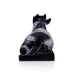 Nandi Murti - 12 x 17 Inches | Black Stone Idol/ Nandi Statue/ Nandi Bhagavan / NandiDeva / Decor For Pooja - Stone Murties