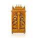 Full Door Mandapam With Leg - 70 x 32 Inches | Wood Thirukovil design / Pooja Mandir for home - Home Puja Mandir