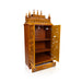 Full Door Mandapam With Leg - 70 x 32 Inches | Wood Thirukovil design / Pooja Mandir for home - Home Puja Mandir