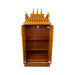 Full Door Mandapam With Leg - 70 x 32 Inches | Wood Thirukovil design / Pooja Mandir for home - Home Puja Mandir