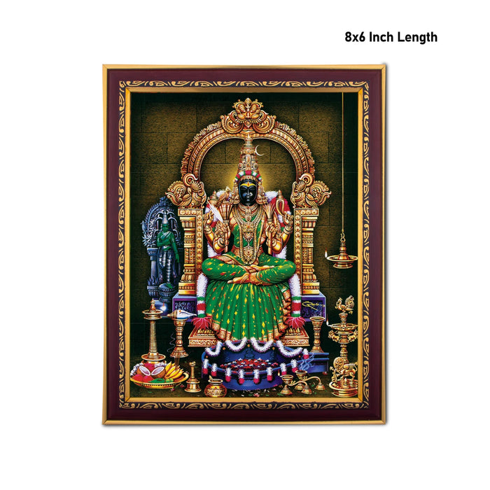 Kanchi Kamakshi Amman Photo Frame | Picture Frame for Pooja Room Decor