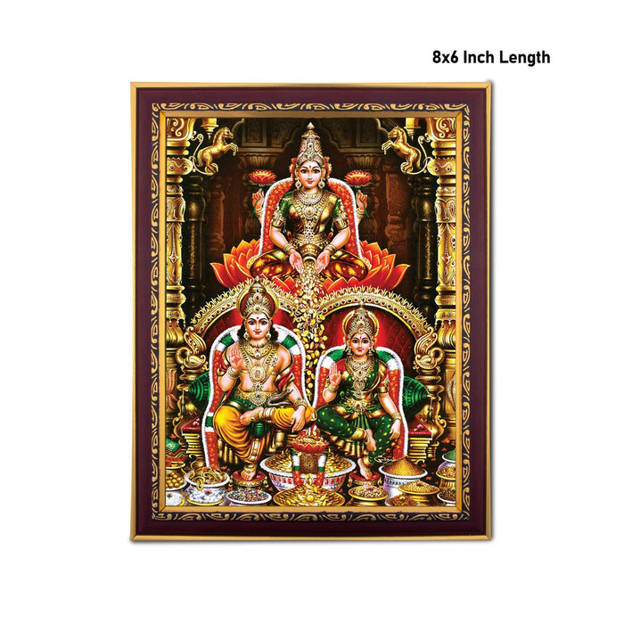 Lakshmi Kubera Dhanakarshana Photo Frame | Picture Frame for Pooja Room Decor