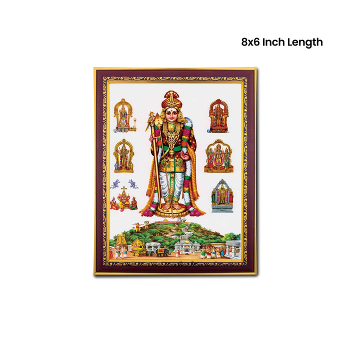 Thiruchendur Murugan Photo Frame | Picture Frame for Pooja Room Decor